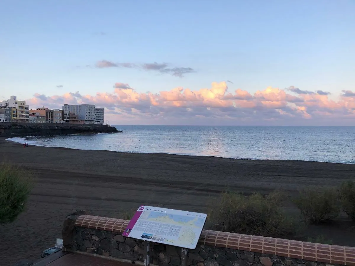 Ferienhaus First Line Of The Beach La Garita Spanien